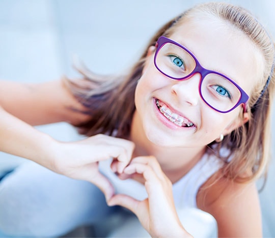 Orthodontic treatment in children